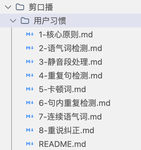 规则文件夹结构